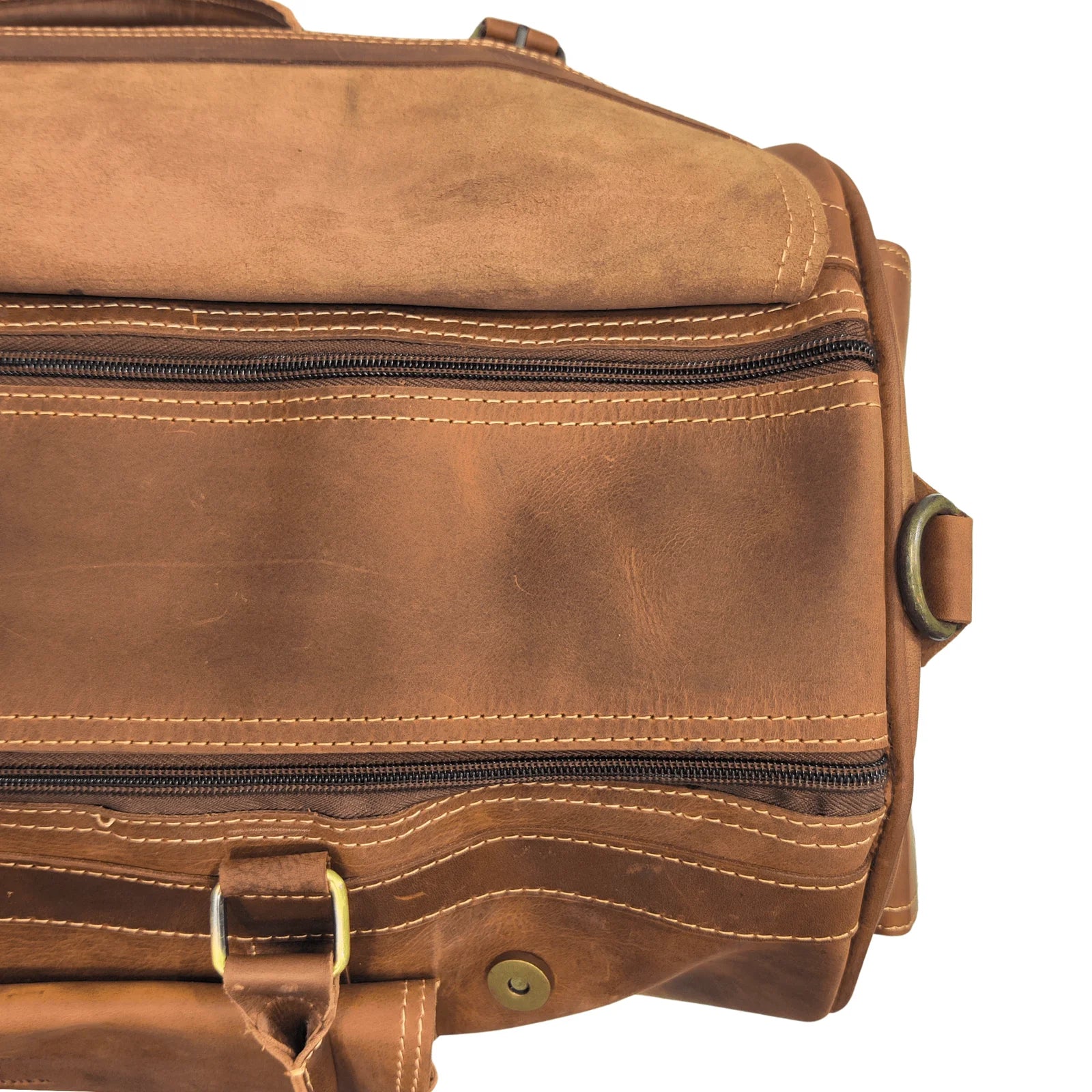 Large Leather Duffle Bag | Crafted for Bold Adventures