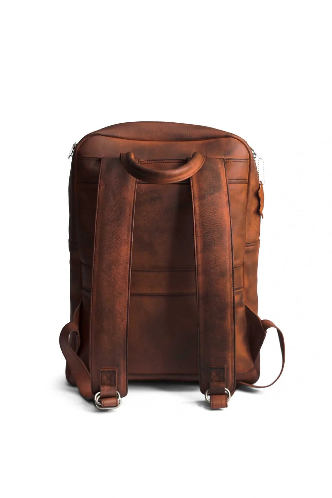 Brown Genuine Leather Backpack