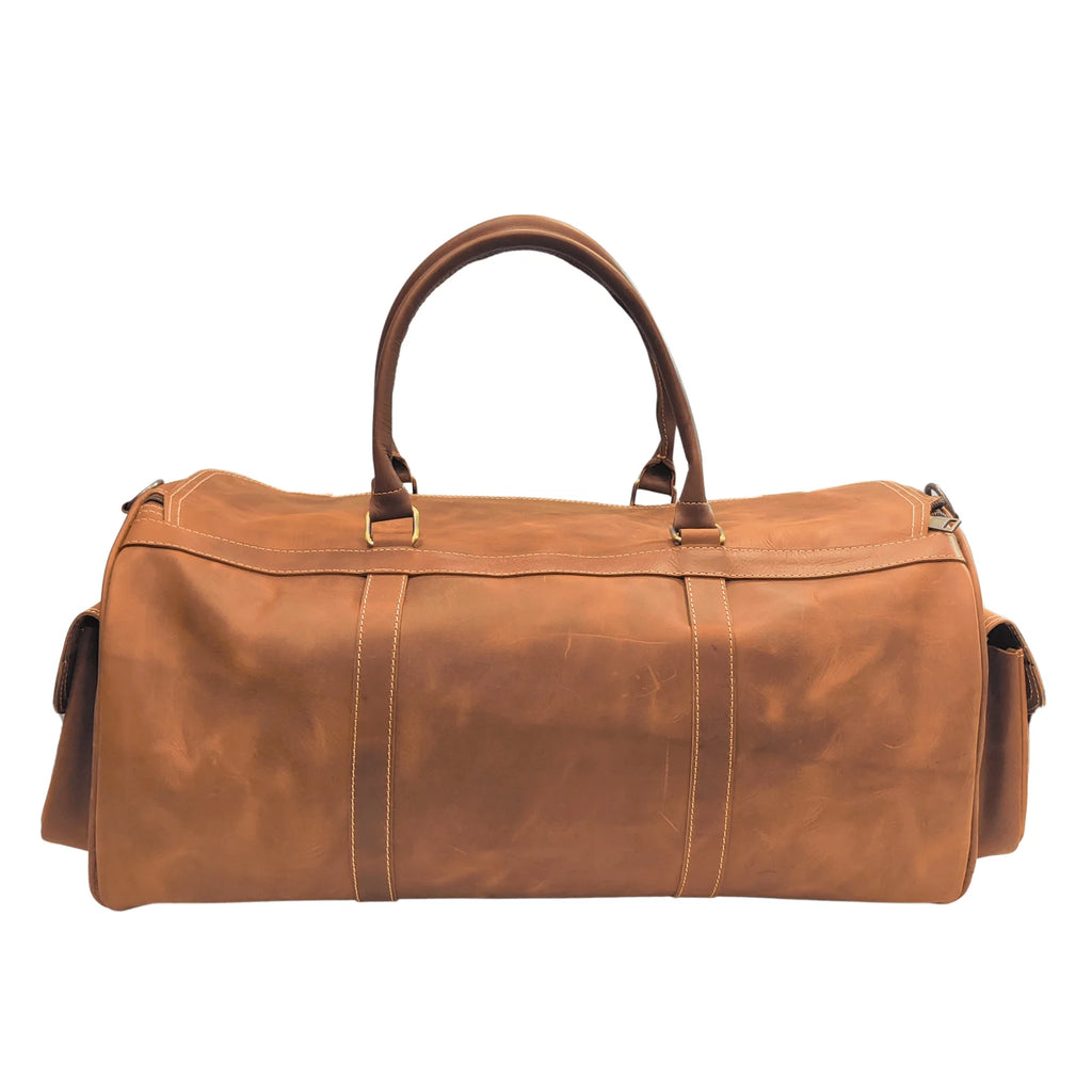 Large Leather Duffle Bag | Crafted for Bold Adventures