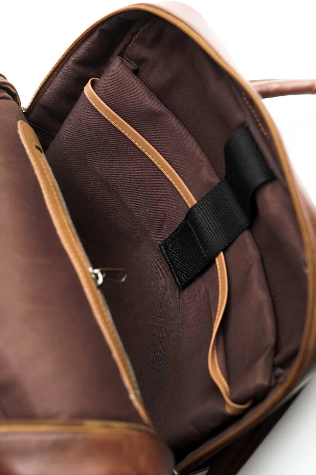 Brown Genuine Leather Backpack